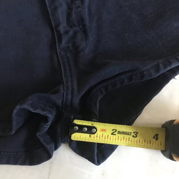 Cést Toi 90s Vintage Shorts Size Medium Made In USA Blue - Picture 7 of 7